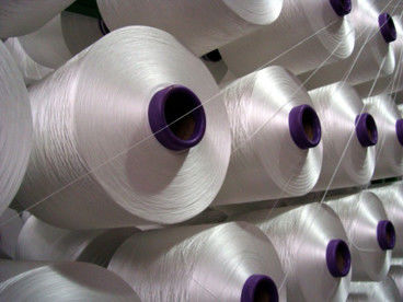 White Anti Static Cotton Polyester Blend Yarn For Radiation Proof Prgenant Clothing