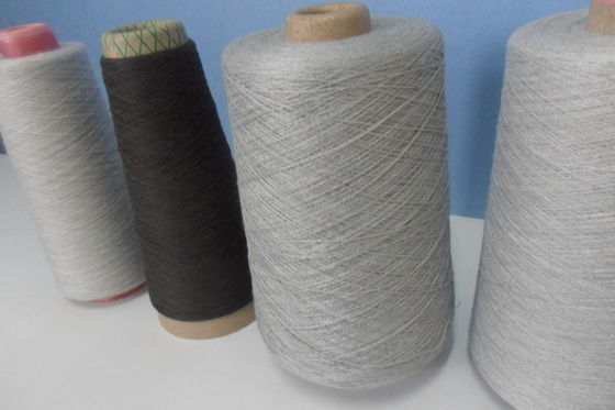 ROHS Metal Conductive Yarn , 4kg/Cone Anti Static Blended Yarn
