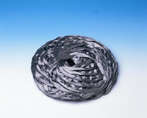 Silver 22um Stainless Steel Conductive Fiber With 110mm Length