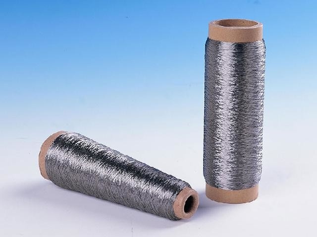 Industrial Laundry Metal Fiber RFID Wire In Electronic Textile Identification Solutions