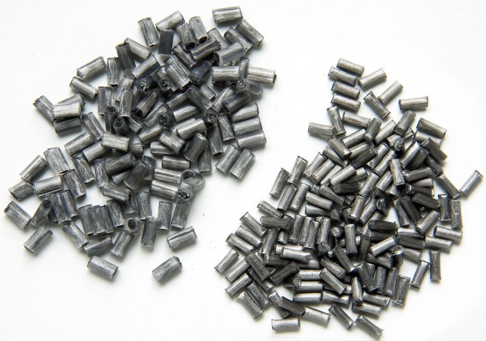Smooth Stainless Steel Fiber 4-10 Mm  2mm Conductive Plastic Masterbatch