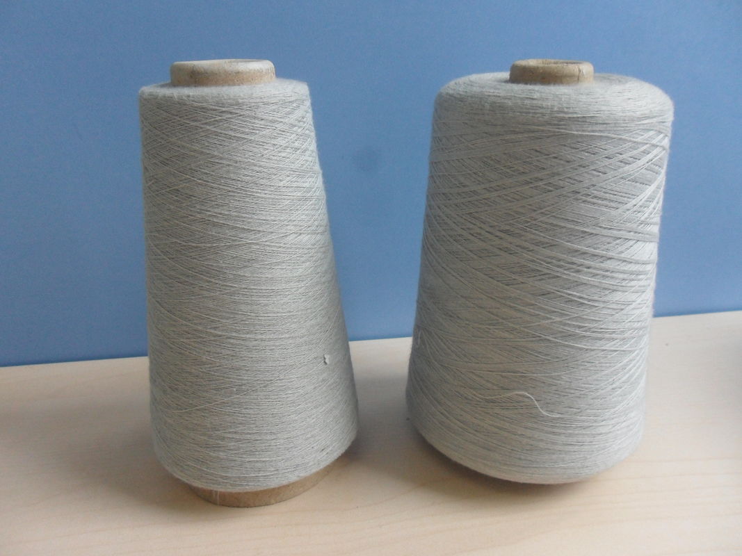 2kg/Cone Cotton Polyester Yarn , 20% Cotton Anti Static Yarn