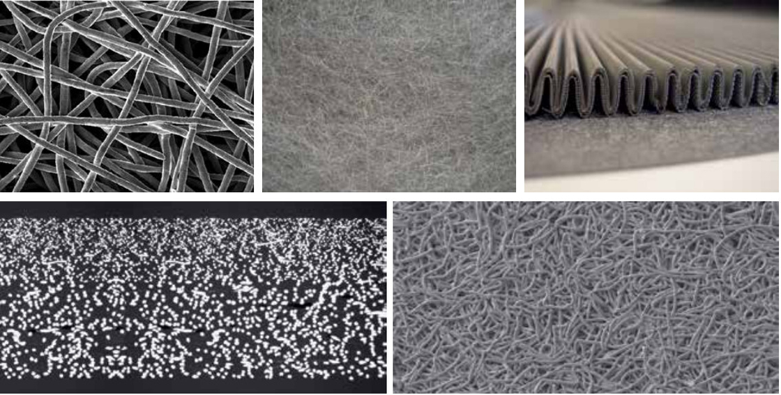 Thickness 0.42mm Sintered Stainless Steel Fiber Felt For Filter Media