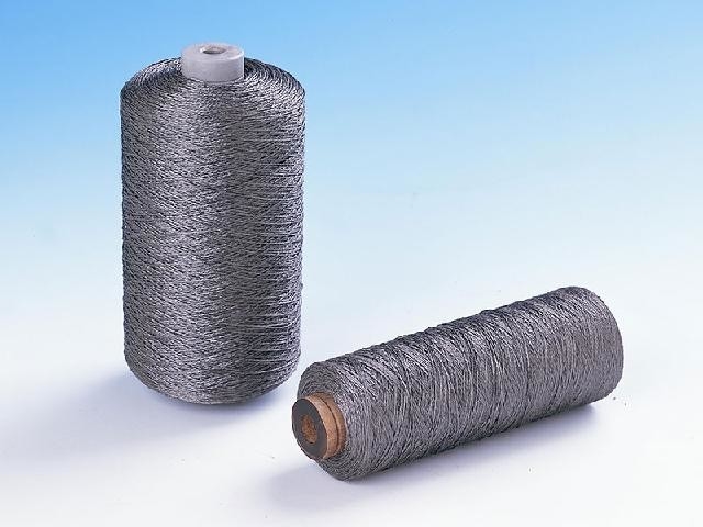 316L Metal Fiber Twist Thread Applicated In High Temperature Sewing Wire