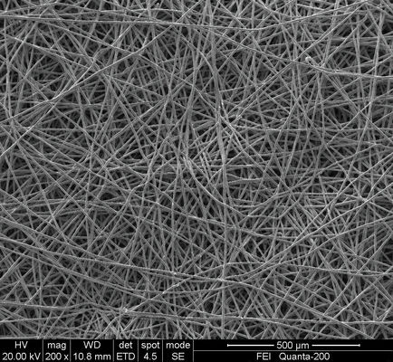 Ultra Fine Vacuum Sintering Titanium Fiber Felt with Uniform Pore Size Distribution and Good Water Permeability