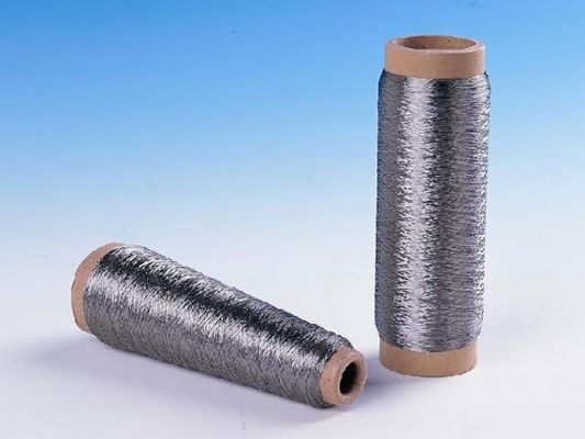 12um Stainless Steel Conductive Fiber , 0.78g/M Ultrafine Composite Wire