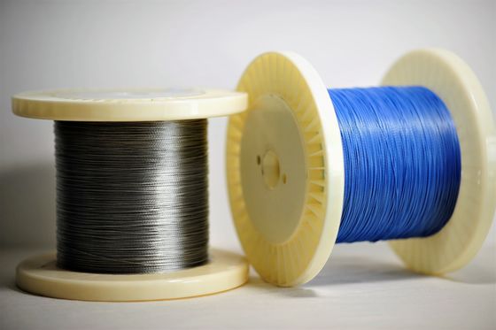 Blue 304 Stainless Steel Conductive Wire Abrasion Resistant