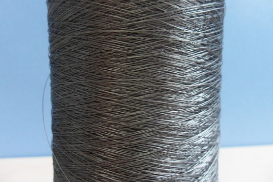 5micron Stainless Steel Sewing Thread , SGS Certification Anti Static Yarn