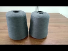 Black Yarn 21s 28% Stainless Steel Fiber, 36% Cotton Blended with 36% Polyester for  Anti static Soc